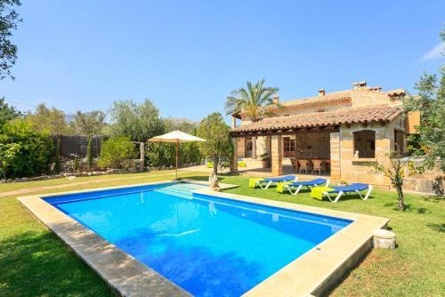 Pollenca Villa Sleeps 6 Pool Air Con Wifi