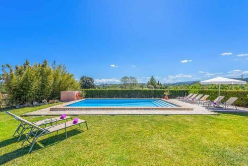 Pollenca Villa Sleeps 9 Pool Air Con Wifi
