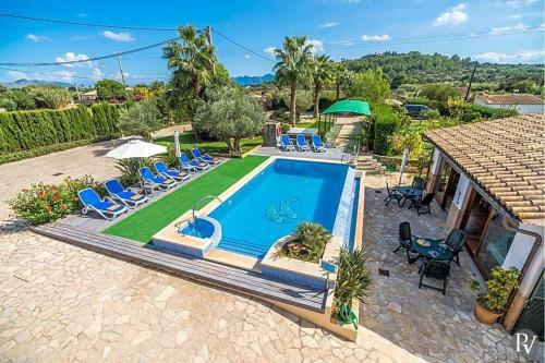 Pollenca Villa Sleeps 10 Pool Air Con Wifi