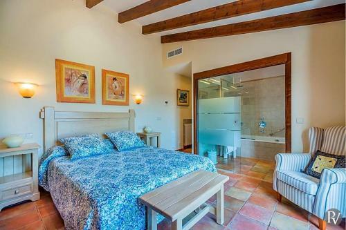 Pollenca Villa Sleeps 10 Pool Air Con Wifi