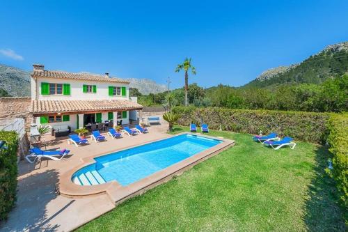 Pollenca Villa Sleeps 10 Pool Air Con Wifi