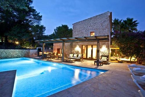 Port D'es Torrent Villa Sleeps 12 Pool Air Con Wifi
