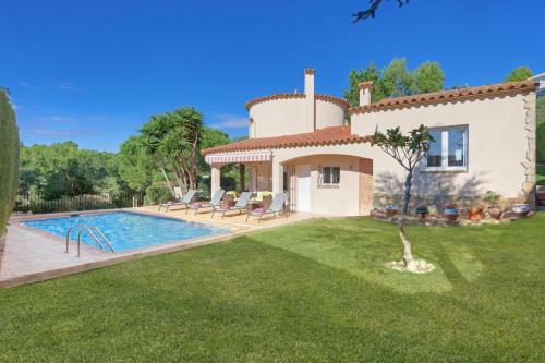 Tamariu Villa Sleeps 6 Pool Wifi