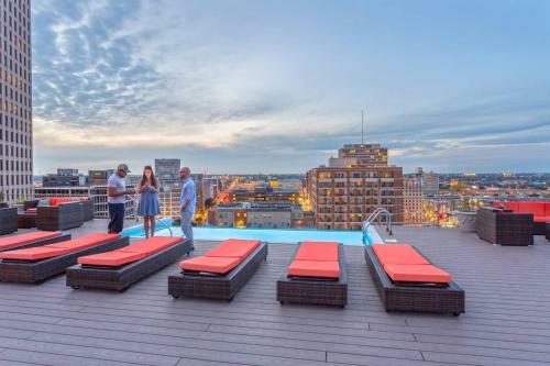 Apartamento Luxe- Downtown Studio, Amazing Views, Rooftop Pool