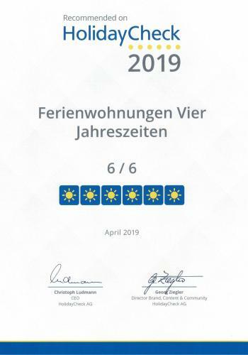 Apartamento Ferienwohnung Vier Jahreszeiten