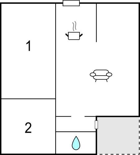 Two-bedroom Holiday Home In Vaggerlose