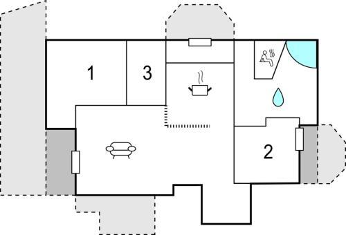 Three-bedroom Holiday Home In Vaggerlose