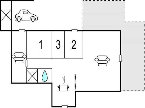 Three-bedroom Holiday Home In Hjorring