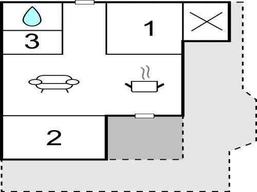 Three-bedroom Holiday Home In Skibby