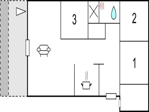 Three-bedroom Holiday Home In Blavand