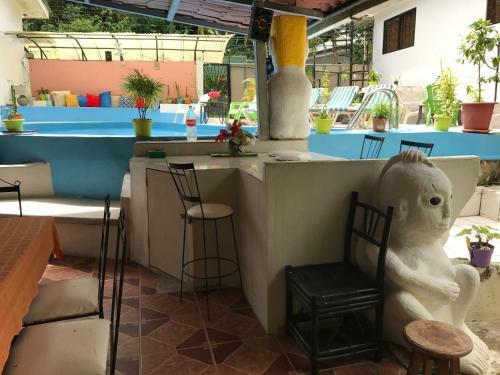 Hostal Hotel Cafe Del Mar, En Valle Pura Vida