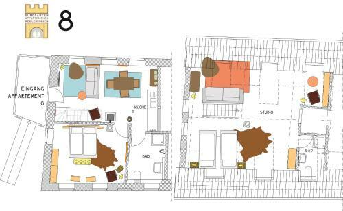 Apartamentos Burggarten Appartements Neuleiningen