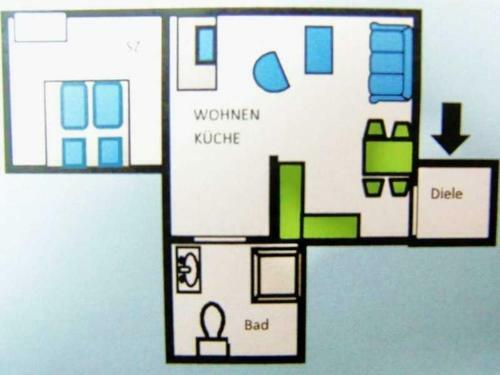 Apartamento Ferienwohnung Zum Naturstrand