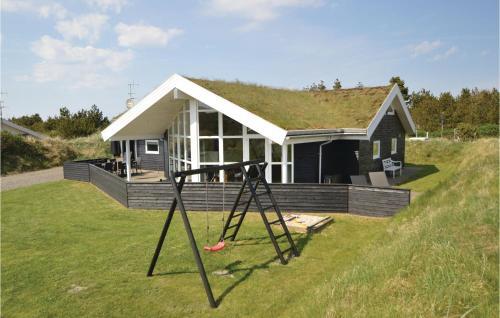 Holiday Home Henne With Fireplace 06