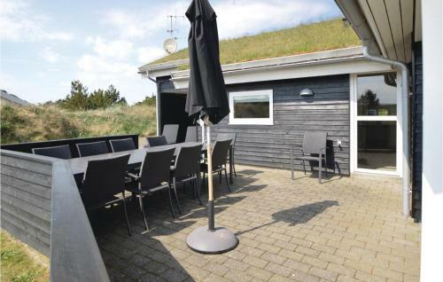 Holiday Home Henne With Fireplace 06