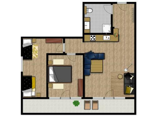 Apartamento Appartement Pension Haus Gitzl