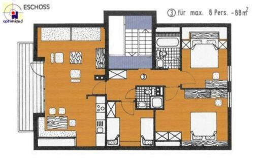 Apartamento Ferienhaus Nocki