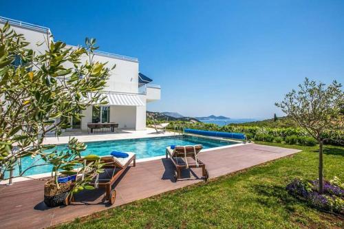 Orasac Villa Sleeps 10 Pool Air Con Wifi
