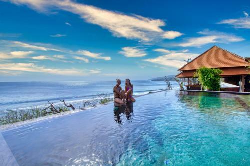 Hostal Manta Cottages With Sea View