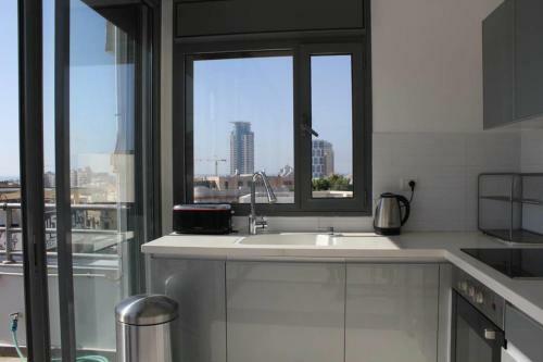 Apartamento Sheinkin -new- Amazing Sea View Terrace ,2 Bdms
