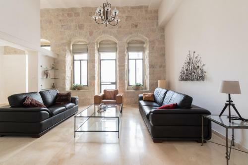 Apartamento The Jerusalem Stone Duplex Near Mamilla