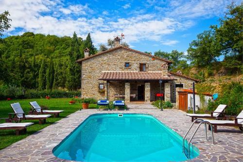 Misciano Villa Sleeps 10 Pool Air Con Wifi