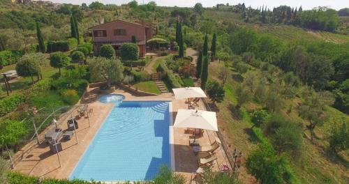 Montaione Villa Sleeps 10 Pool Wifi