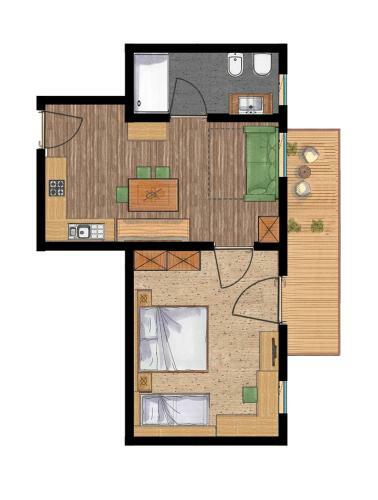 Apartamento Les Pizades