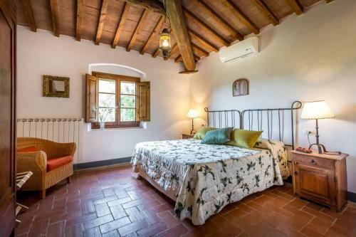 Montefiridolfi Villa Sleeps 12 Pool Wifi