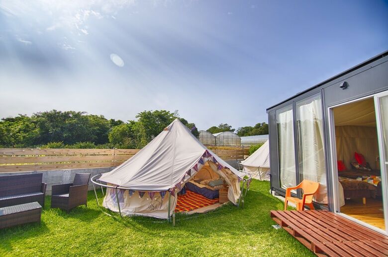 Apartamentos Half Glamping Hoshioto
