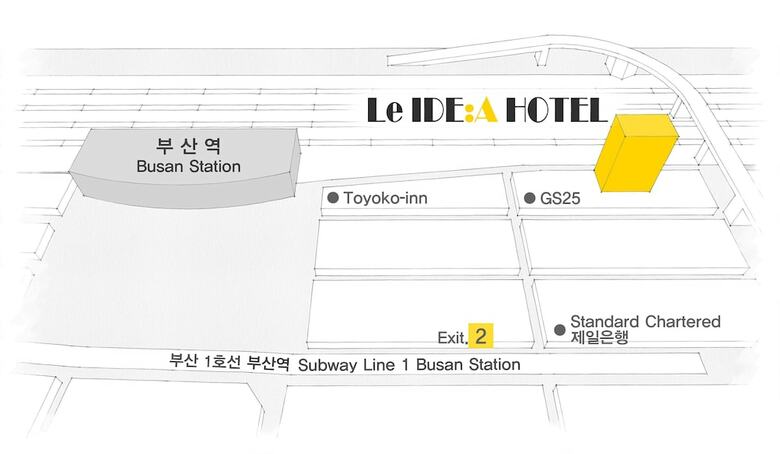 Le Idea Hotel Busan Station
