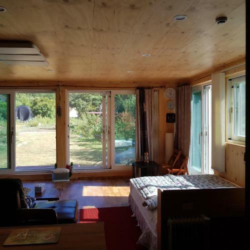 Lodge Calmming In Forest