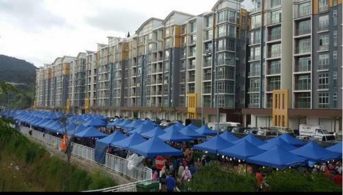 Apartamento Golden Hill Apt At Night Market