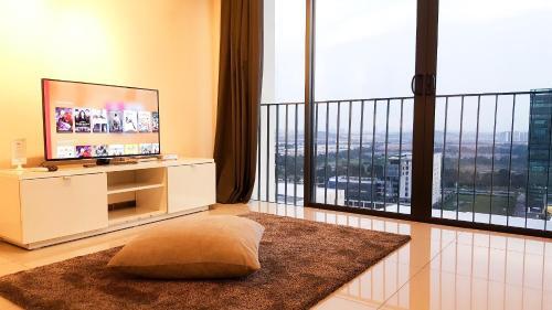 Apartamento Cozy Hideout Trefoil Setia Alam