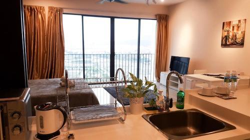 Apartamento Cozy Hideout Trefoil Setia Alam