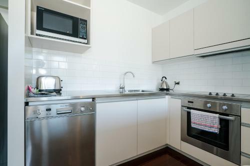 Apartamento Viaduct Harbour Waterfront Luxury Apt+ Pool Spa Sauna & Gym