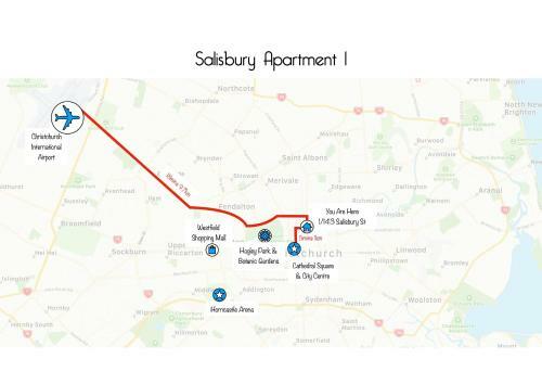 Salisbury Apartment - Christchurch Holiday Homes