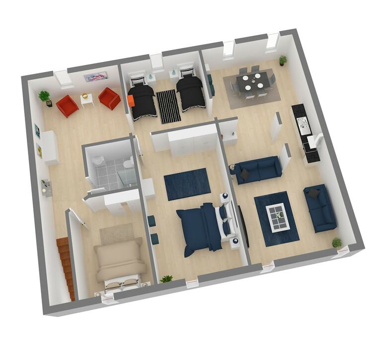 Apartamento Gutshof Gro� Behnkenhagen