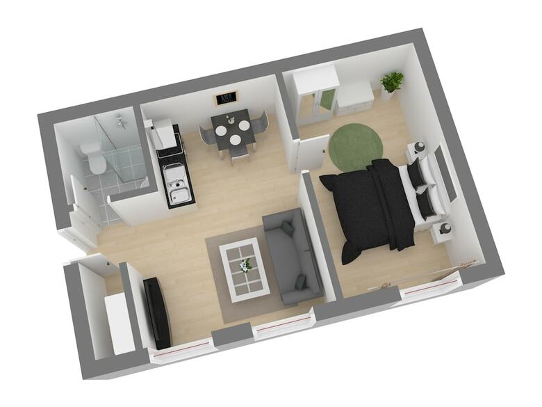 Apartamento Gutshof Gro� Behnkenhagen