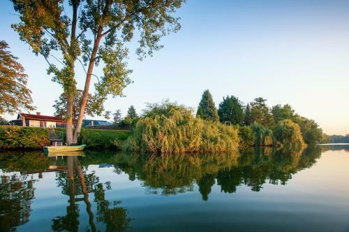 Ferienhaus Seepark Ternsche Mit Bootsanleger