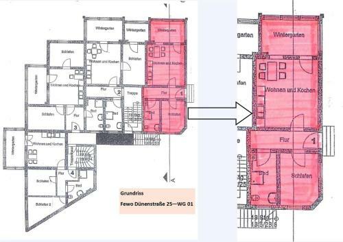 Apartamento Fewo Meerblick 01