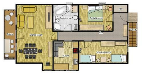 Apartamento Ferienwohnung Landsbergblick