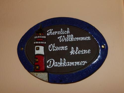Apartamento Ferienwohnung-otzens-kleine-dachkammer