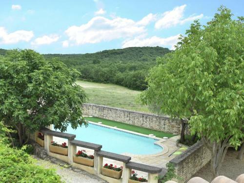Modern Villa In Saint-privat-de-champclos With Private Pool