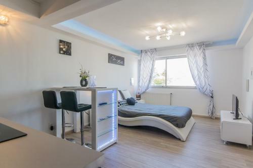 Apartamento Sweethome Dijon - Black & White