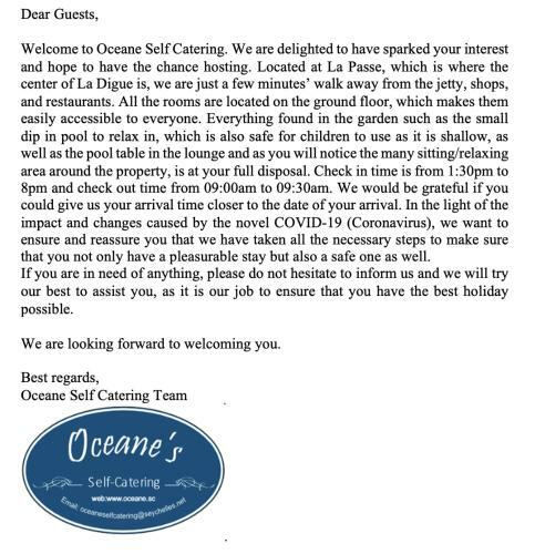 Hostal Oceane Self Catering