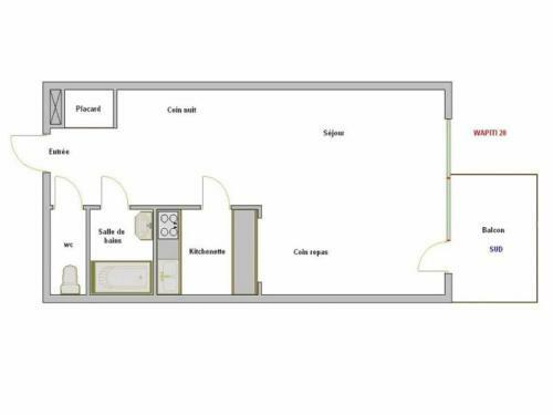Apartamento Appartement Wapiti