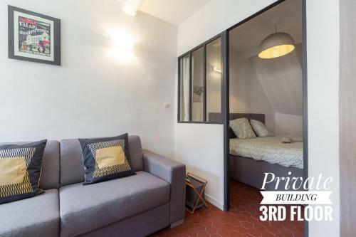 Apartamento Private Building, 4 Apts, Unique At Nice - Old Town