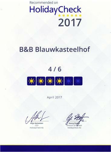 B&B Blauwkasteelhof
