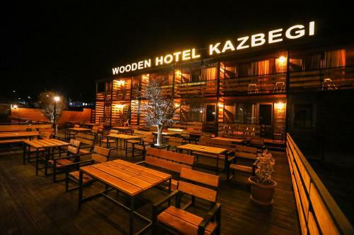 Wooden Hotel Kazbegi